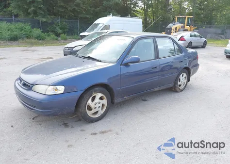1999 Toyota Corolla Le из США, поврежденный, VIN 2T1BR18E7XC247858